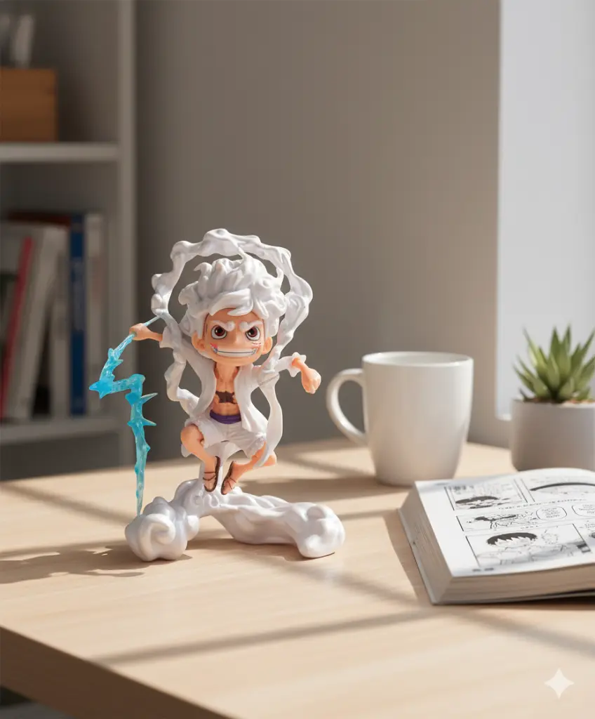 Monkey D. Luffy – Gear 5 (Sun God Nika Form) One piece Anime Action Figure