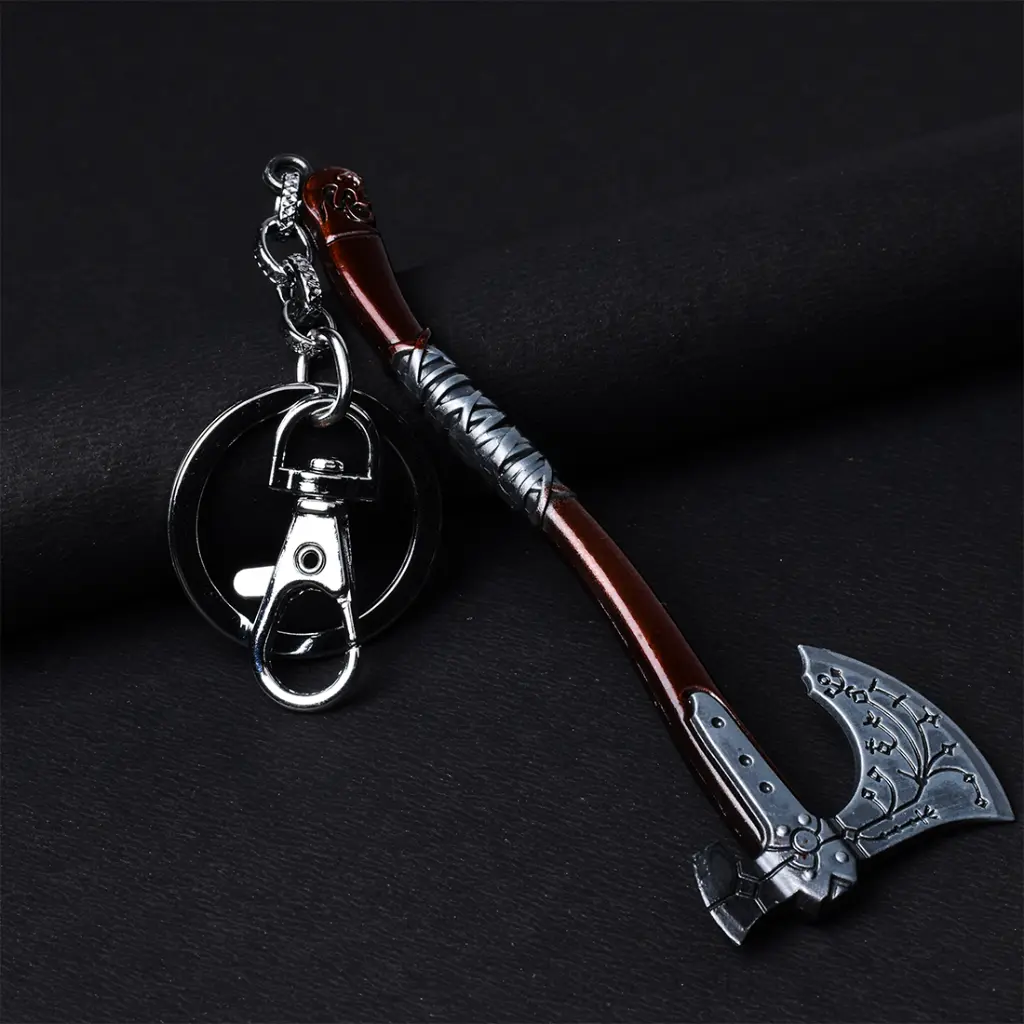 Leviathan Axe (Frost Weapon) God Of War Metal heavy Strong keychain