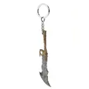 Blade of Olympus (Kratos Weapon) Light God Of War Metal keychain