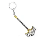 Mjolnir (Thor’s Hammer) God of War Light Metal Keychain 