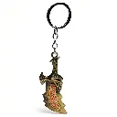 Blade of Chaos (Golden Edition) Light Weight God of War Metal keychain