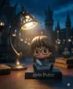 Magical Harry Potter Bobblehead – Collectible Desk & Car Dashboard Figurine