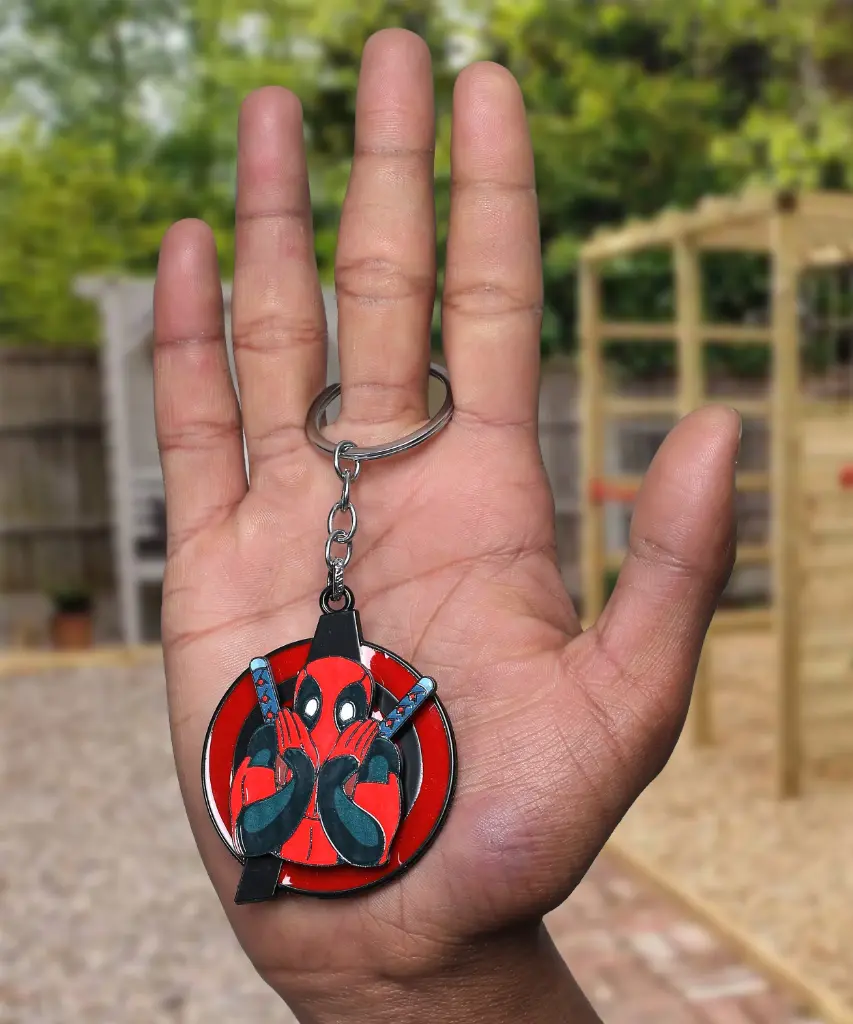 Deadpool The Most Funny Avenger | Shocking Deadpool Rotating keychain | Marvel Avengers Dead