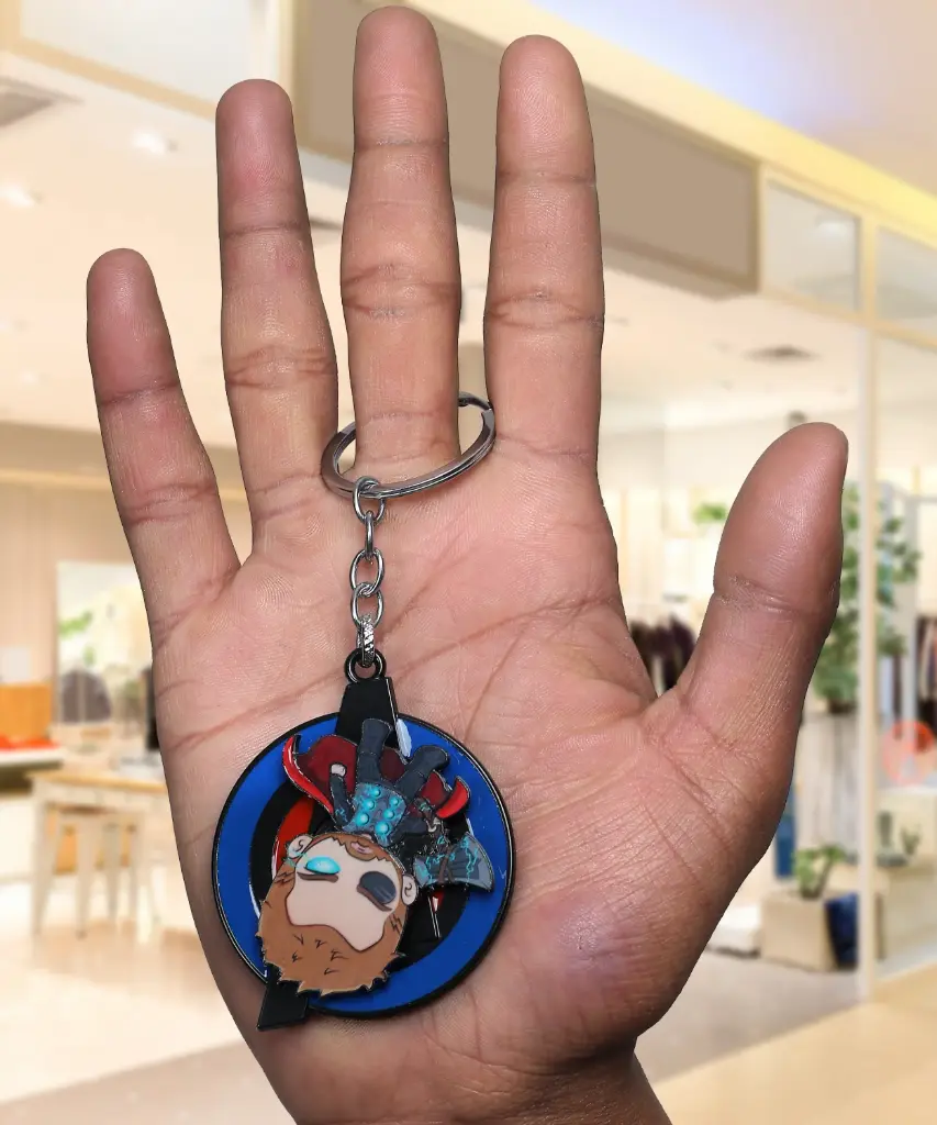 Thor Thunder Rotating Keychain | Avengers marvel Rotate key Rings 