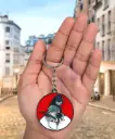 Kakashi Chidori Lightning Blade Rotating Metal keychain | Naruto Anime Lover Keychain 