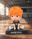 Shoyo Hinata Haiyuu Bobblehead | Basketball Player Bobblehead