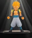 Gotenks Super Saiyan Figure - Dragon Ball Z / DBZ Fusion Collectible Statue | Anime Fighting Pose Model 17cm height 