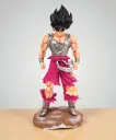 Goku Battle Damaged Figure - Dragon Ball Z / DBZ Villain Style Collectible Statue | Silver Armor & Torn Saiyan Outfit Model 22cm Height 