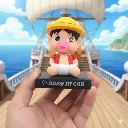Baby Monkey D. Luffy Bobblehead | One Piece Anime Bobblehead