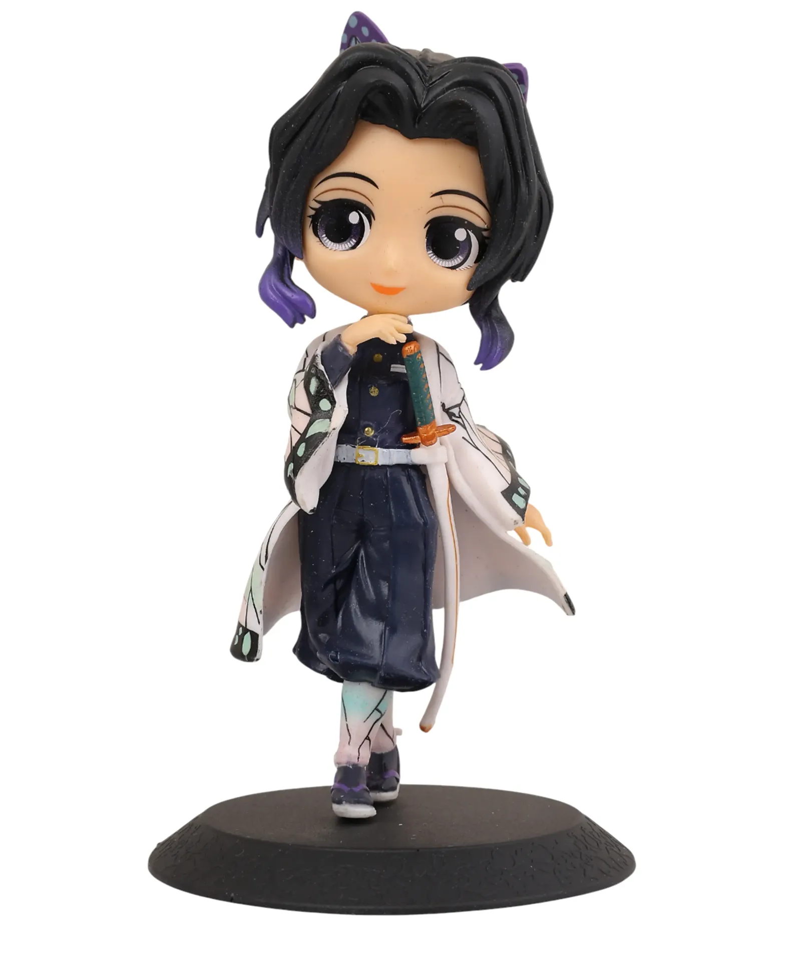 Demon Slayer Shinobu Kocho Figure | Kimetsu no Yaiba Insect Hashira Chibi Collectible Statue | Anime Fan Gift