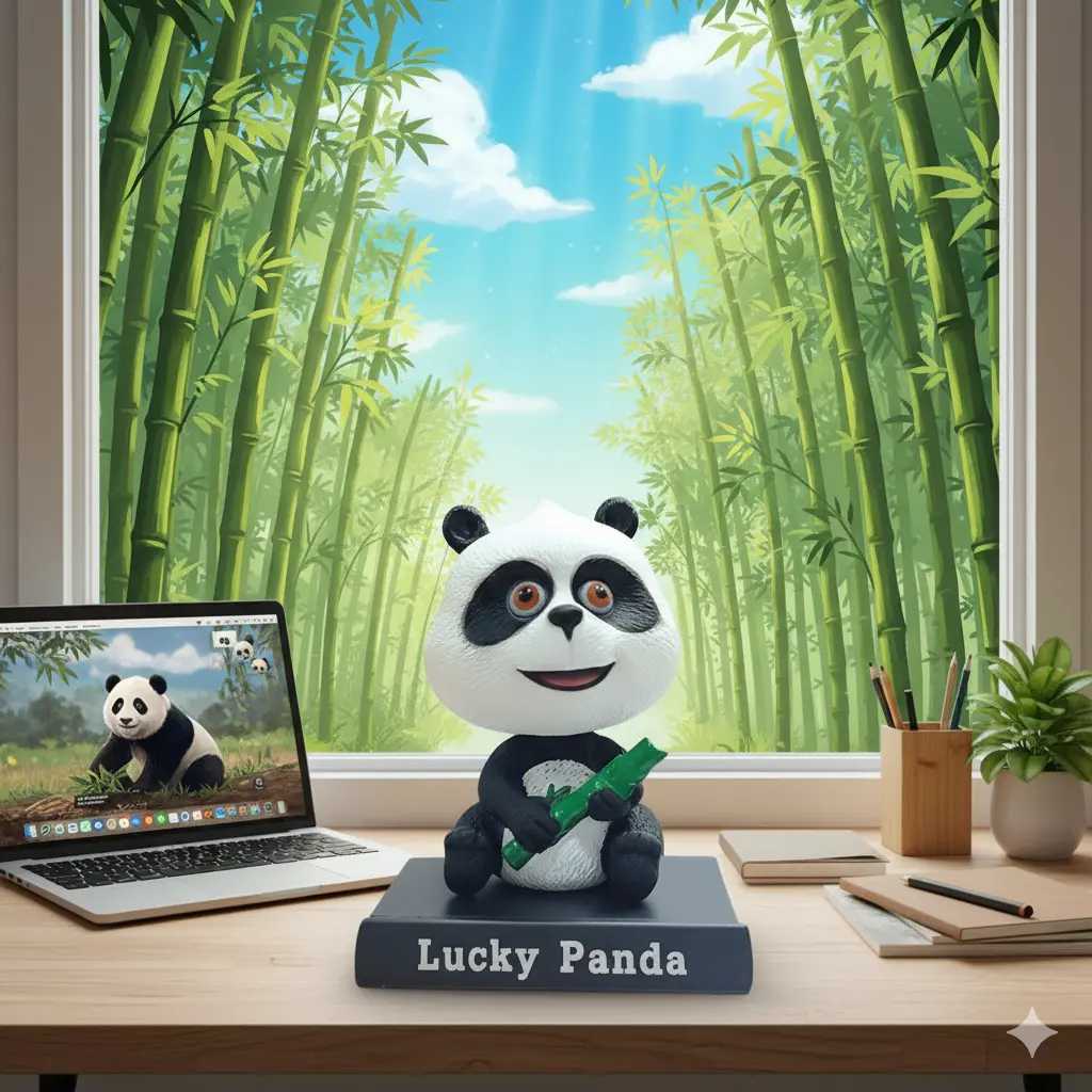 [Panda Bobblehead] Kung Fu Panda Bobblehead | Cute Panda Bobblehead | 