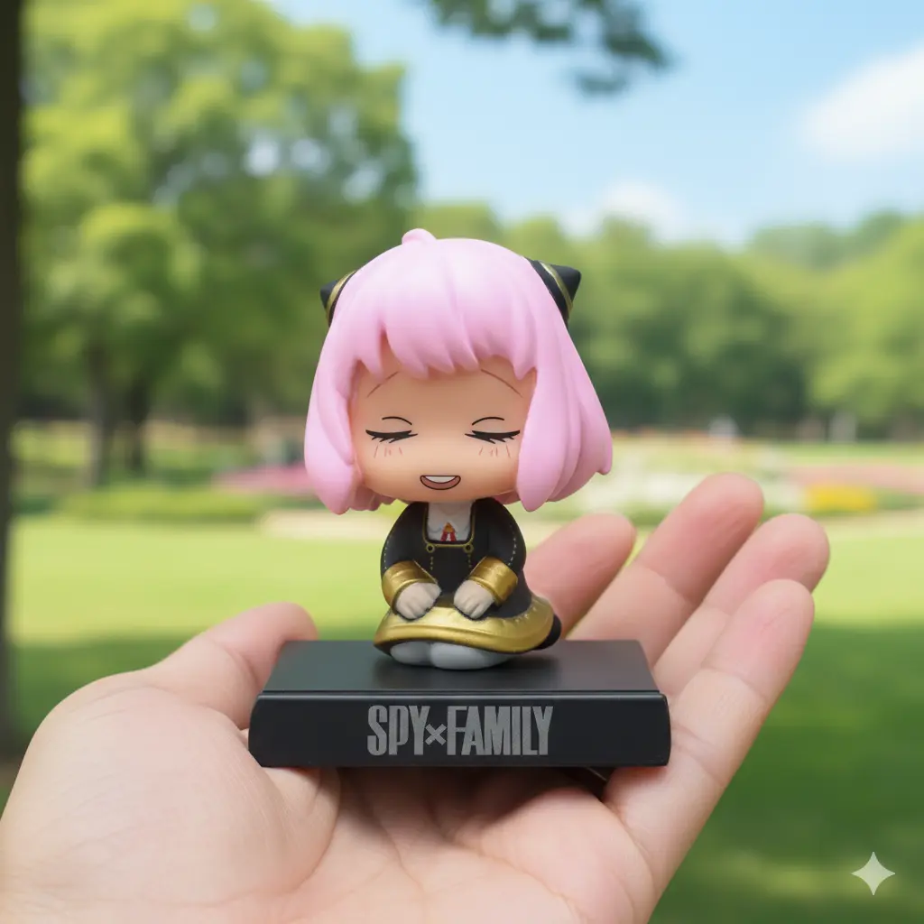 [Pink Girl Bobblehead] Anya Forger Spy X Family Bobblehead | Anime Lover 