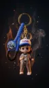 Dustin Henderson Stranger Things 3D Rubber Silicon keychain