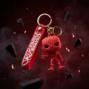 Stranger Things Series Villain Red Vecna 3D Keychain