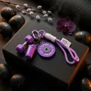 Gym Lover keychain In Which there Have Dumble Plate And Shaker