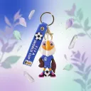 USA Bald Eagle FIFA World Cup 2026 3D Football Keychain