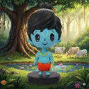 Hare Krishna ji Bobble Head | Supreme Lord 