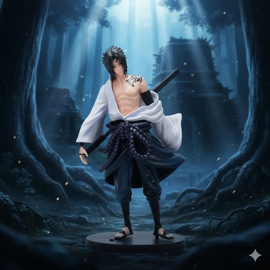 Sasuke Uchiha Powerful Naruto Anime 23Cm Action Figure | Home Decor 