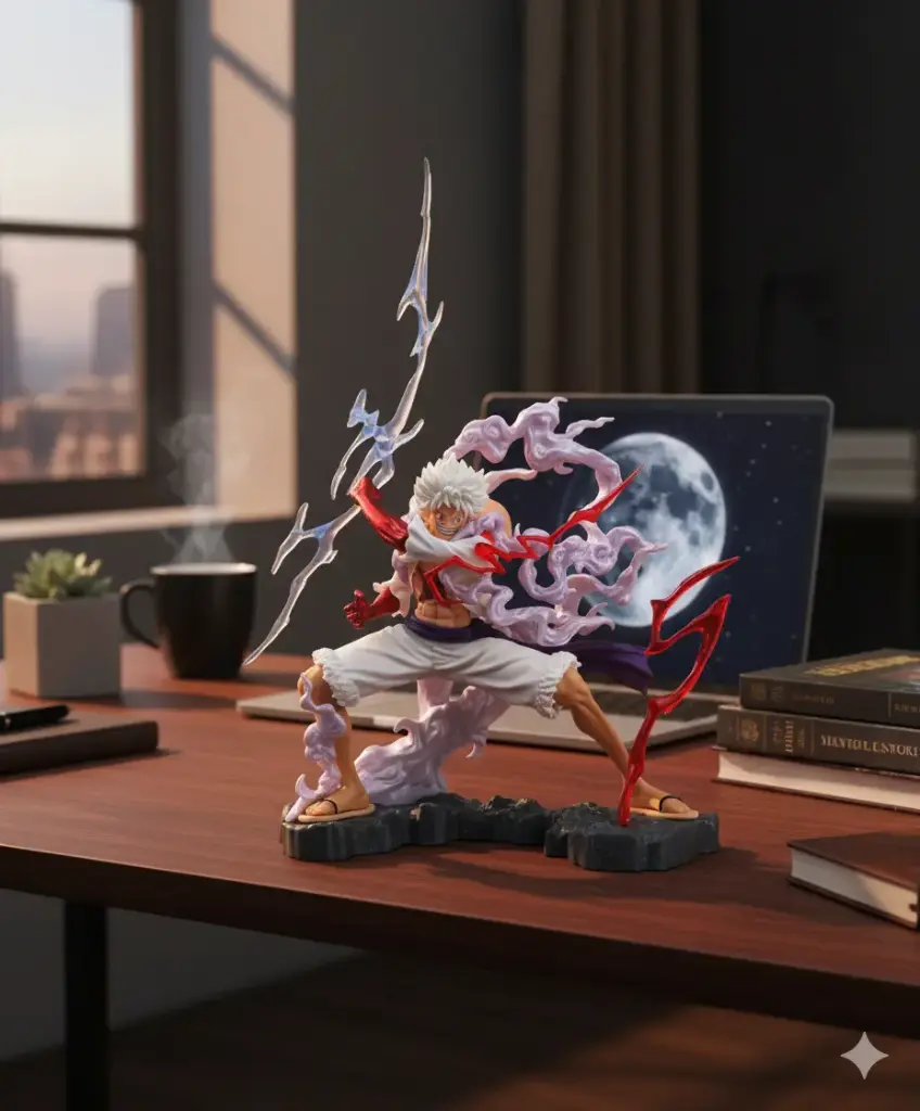 Monkey D. Luffy Gear 5 Thunder Strike Action Figure | One Piece Anime lover 