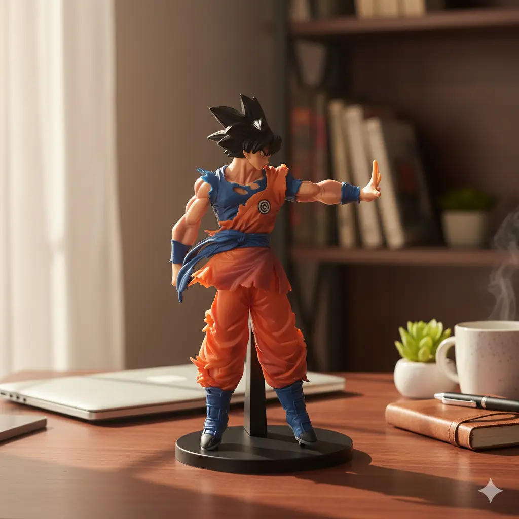 Dragon Ball Z Goku Battle Damage Form | 20cm Action figure 