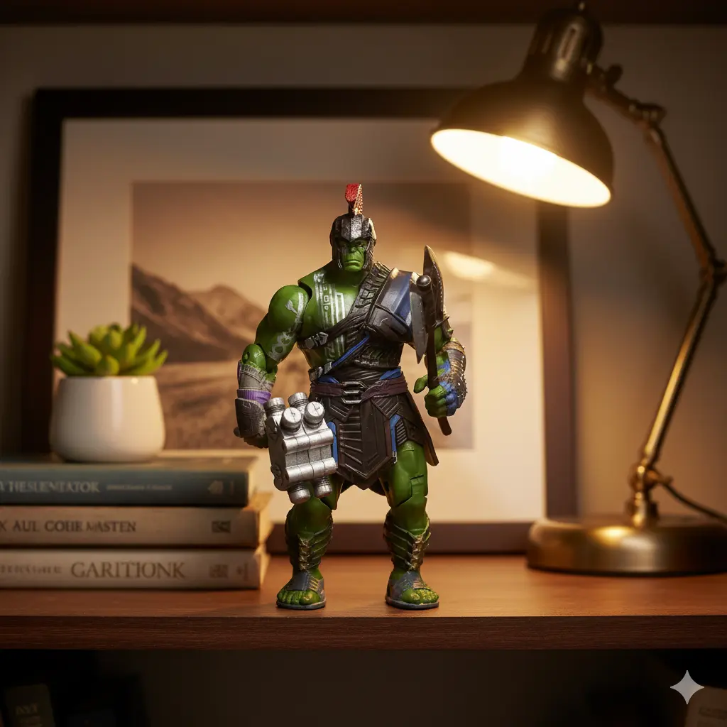 Hulk Action Figure | 22cm | Battle Field With Thor Marvel Avengers