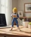 Standing Vegeta Super Saiyan Action Figure Dragon Ball Z