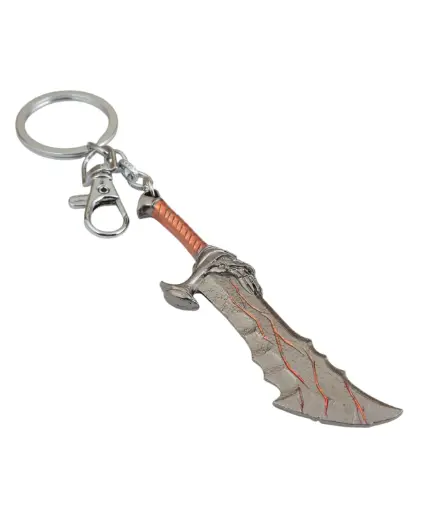 Blades of Chaos (Kratos Weapon) God Of War GOW Metal Sword Keychain Heavy And Strong 