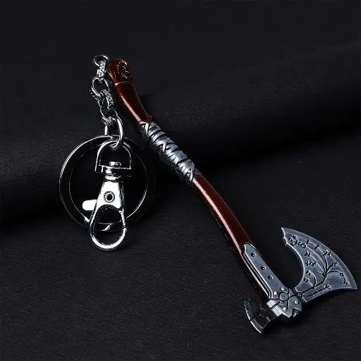 Leviathan Axe (Frost Weapon) God Of War Metal heavy Strong keychain