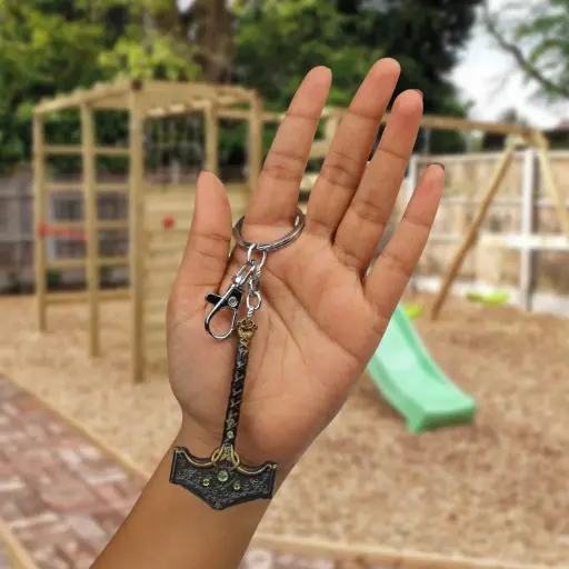 Mjolnir (Thor’s Hammer) God of War Metal heavy Strong Keychain