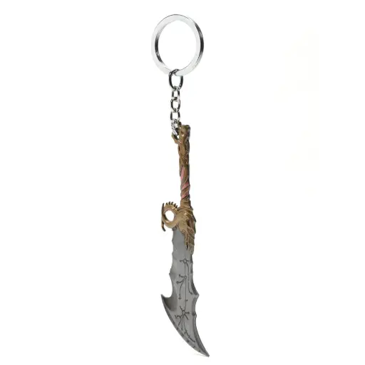 Blade of Olympus (Kratos Weapon) Light God Of War Metal keychain