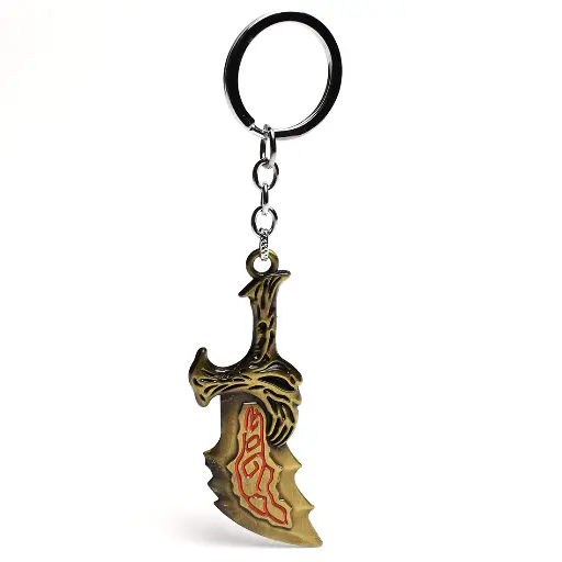 Blade of Chaos (Golden Edition) Light Weight God of War Metal keychain