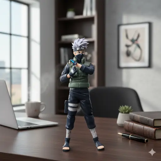 Kakashi Hatake Standing Figure | 25 Cm Height