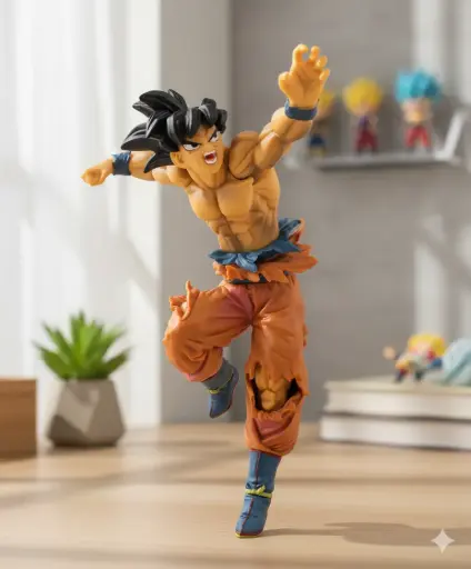 Goku Dragon ball Z Punching Form Action Figure
