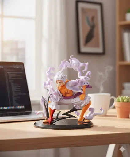 Monkey D. Luffy – Gear 5 (Sun God Nika Form) Action Figure One Piece Anime